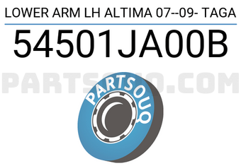 TAGA 54501JA00B LOWER ARM LH ALTIMA 07--09- TAGA