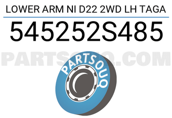 TAGA 545252S485 LOWER ARM NI D22 2WD LH TAGA