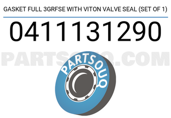 TEIKIN 0411131290 GASKET FULL 3GRFSE WITH VITON VALVE SEAL (SET OF 1)