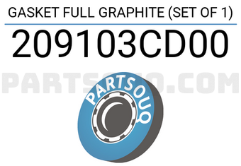TEIKIN 209103CD00 GASKET FULL GRAPHITE (SET OF 1)