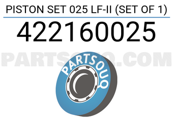TEIKIN 422160025 PISTON SET 025 LF-II (SET OF 1)