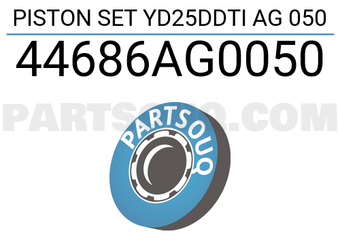 TEIKIN 44686AG0050 PISTON SET YD25DDTI AG 050