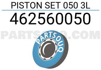 TEIKIN 462560050 PISTON SET 050 3L (SET OF 1)