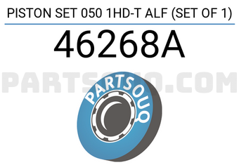 TEIKIN 46268A PISTON SET 050 1HD-T ALF (SET OF 1)