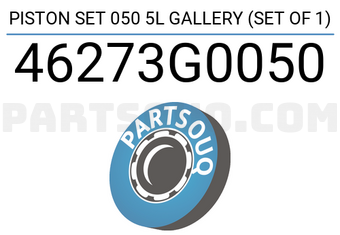 TEIKIN 46273G0050 PISTON SET 050 5L GALLERY (SET OF 1)