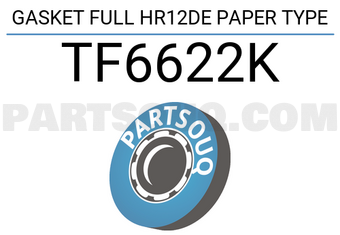 TEIKIN TF6622K GASKET FULL HR12DE PAPER TYPE (SET OF 1)