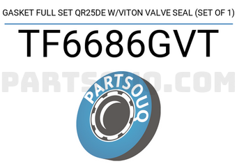 TEIKIN TF6686GVT GASKET FULL SET QR25DE W/VITON VALVE SEAL (SET OF 1)