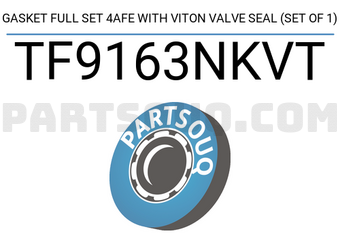 TEIKIN TF9163NKVT GASKET FULL SET 4AFE WITH VITON VALVE SEAL (SET OF 1)
