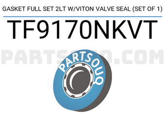 TEIKIN TF9170NKVT GASKET FULL SET 2LT W/VITON VALVE SEAL (SET OF 1)