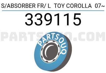 TOP 339115 S/ABSORBER FR/ L TOY COROLLA 07~