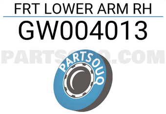 TOP GW004013 FRT LOWER ARM RH