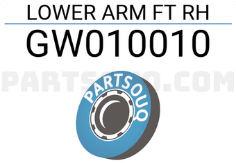 TOP GW010010 LOWER ARM FT RH
