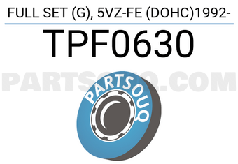 TOP TPF0630 FULL SET (G),5VZ-FE (DOHC)1992-
