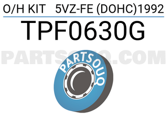 TOP TPF0630G O/H KIT 5VZ-FE (DOHC)1992