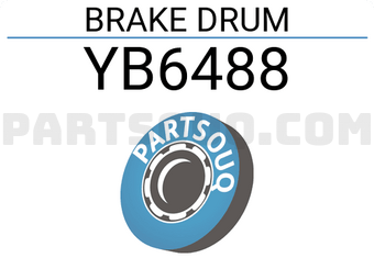 TOP YB6488 BRAKE DRUM