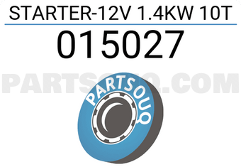 TOWAI 015027 STARTER-12V 1.4KW 10T