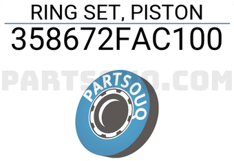 TP 358672FAC100 RING SET, PISTON