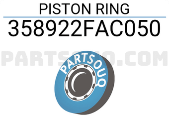 TP 358922FAC050 PISTON RING
