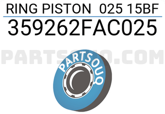 TP 359262FAC025 RING PISTON 025 15BF