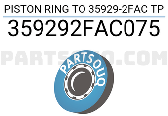 TP 359292FAC075 PISTON RING TO 35929-2FAC TP