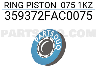 TP 359372FAC0075 RING PISTON 075 1KZ