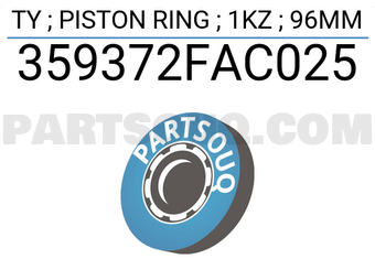 TP 359372FAC025 PISTON RING