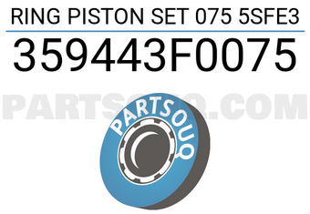 TP 359443F0075 RING PISTON SET 075 5SFE3