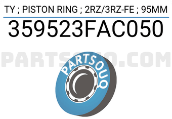 TP 359523FAC050 PISTON RING