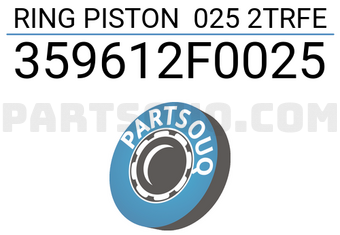 TP 359612F0025 RING PISTON 025 2TRFE
