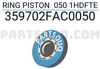 TP 359702FAC0050 RING PISTON 050 1HDFTE