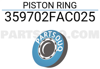 TP 359702FAC025 PISTON RING