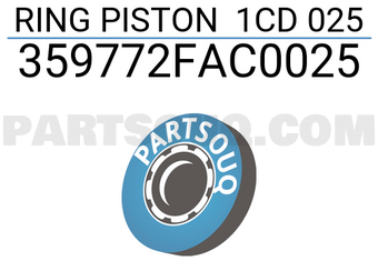TP 359772FAC0025 RING PISTON 1CD 025
