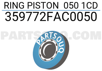 TP 359772FAC0050 RING PISTON 050 1CD