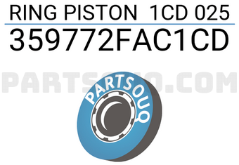 TP 359772FAC1CD RING PISTON 1CD 025
