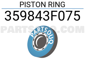 TP 359843F075 PISTON RING