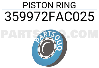 TP 359972FAC025 PISTON RING
