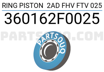 TP 360162F0025 RING PISTON 2AD FHV FTV 025