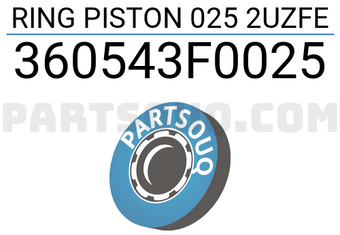 TP 360543F0025 RING PISTON 025 2UZFE