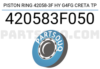 TP 420583F050 PISTON RING 42058-3F HY G4FG CRETA TP