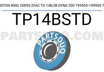 TP TP14BSTD PISTON RING 35895-2FAC TO 14B,3B DYNA 200 199505-199905 TP