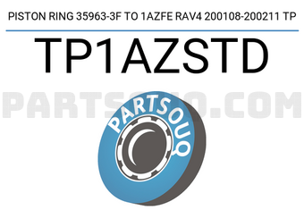 TP TP1AZSTD PISTON RING 35963-3F TO 1AZFE RAV4 200108-200211 TP