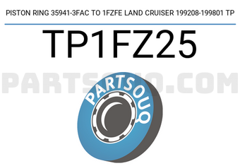 TP TP1FZ25 PISTON RING 35941-3FAC TO 1FZFE LAND CRUISER 199208-199801 TP