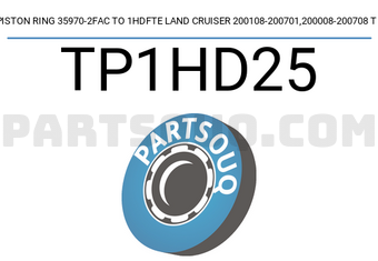TP TP1HD25 PISTON RING 35970-2FAC TO 1HDFTE LAND CRUISER 200108-200701,200008-200708 TP