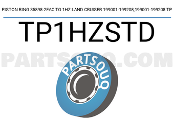 TP TP1HZSTD PISTON RING 35898-2FAC TO 1HZ LAND CRUISER 199001-199208,199001-199208 TP
