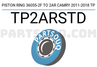 TP TP2ARSTD PISTON RING 36055-2F TO 2AR CAMRY 2011-2018 TP