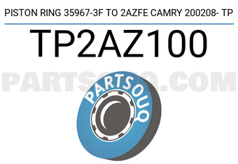 TP TP2AZ100 PISTON RING 35967-3F TO 2AZFE CAMRY 200208- TP