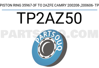 TP TP2AZ50 PISTON RING 35967-3F TO 2AZFE CAMRY 200208-,200606- TP
