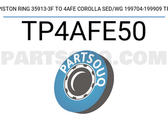 TP TP4AFE50 PISTON RING 35913-3F TO 4AFE COROLLA SED/WG 199704-199909 TP