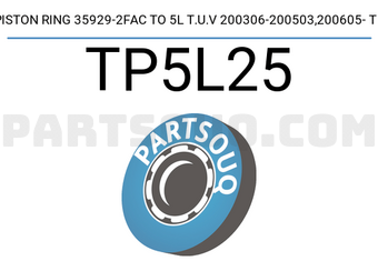 TP TP5L25 PISTON RING 35929-2FAC TO 5L T.U.V 200306-200503,200605- TP