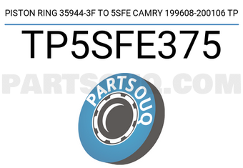 TP TP5SFE375 PISTON RING 35944-3F TO 5SFE CAMRY 199608-200106 TP